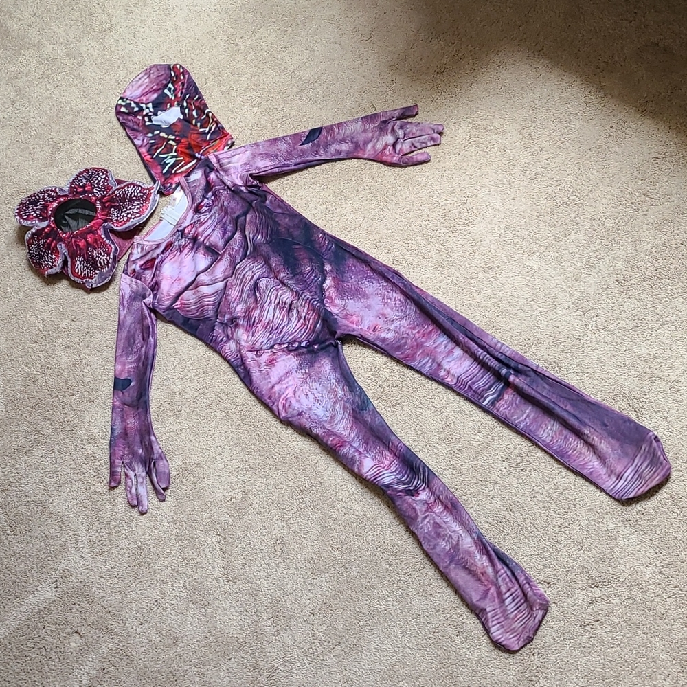 Kids Stranger Things Demogorgon Jumpsuit Costume Small